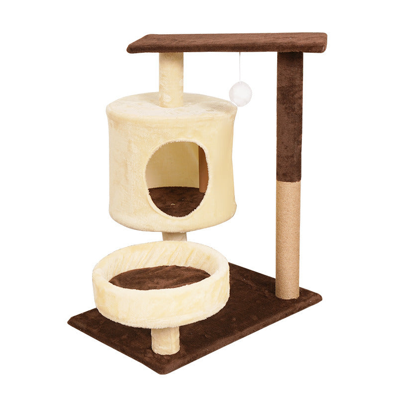 Scratching Posts & Cat Tree Tower Multi Level Indoor Cat Furniture