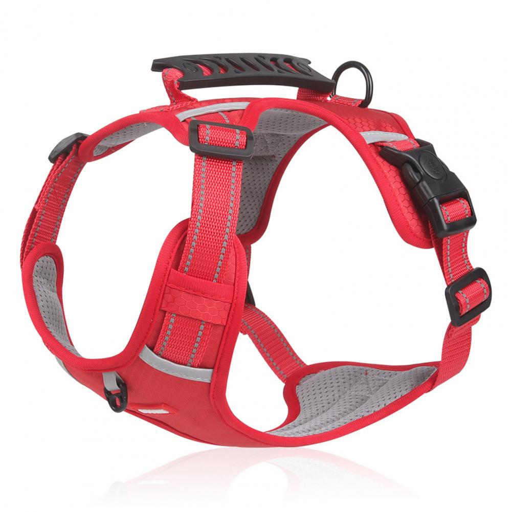 No Pull Dog Harness Breathable Reflective Pet Vest for Small & Large Dogs Adjustable Training Harness