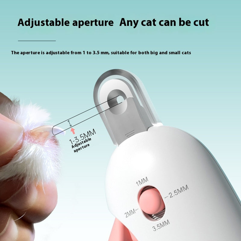 Cat Nail Scissors with Gravity Push Design | Safe Pet Nail Clipper