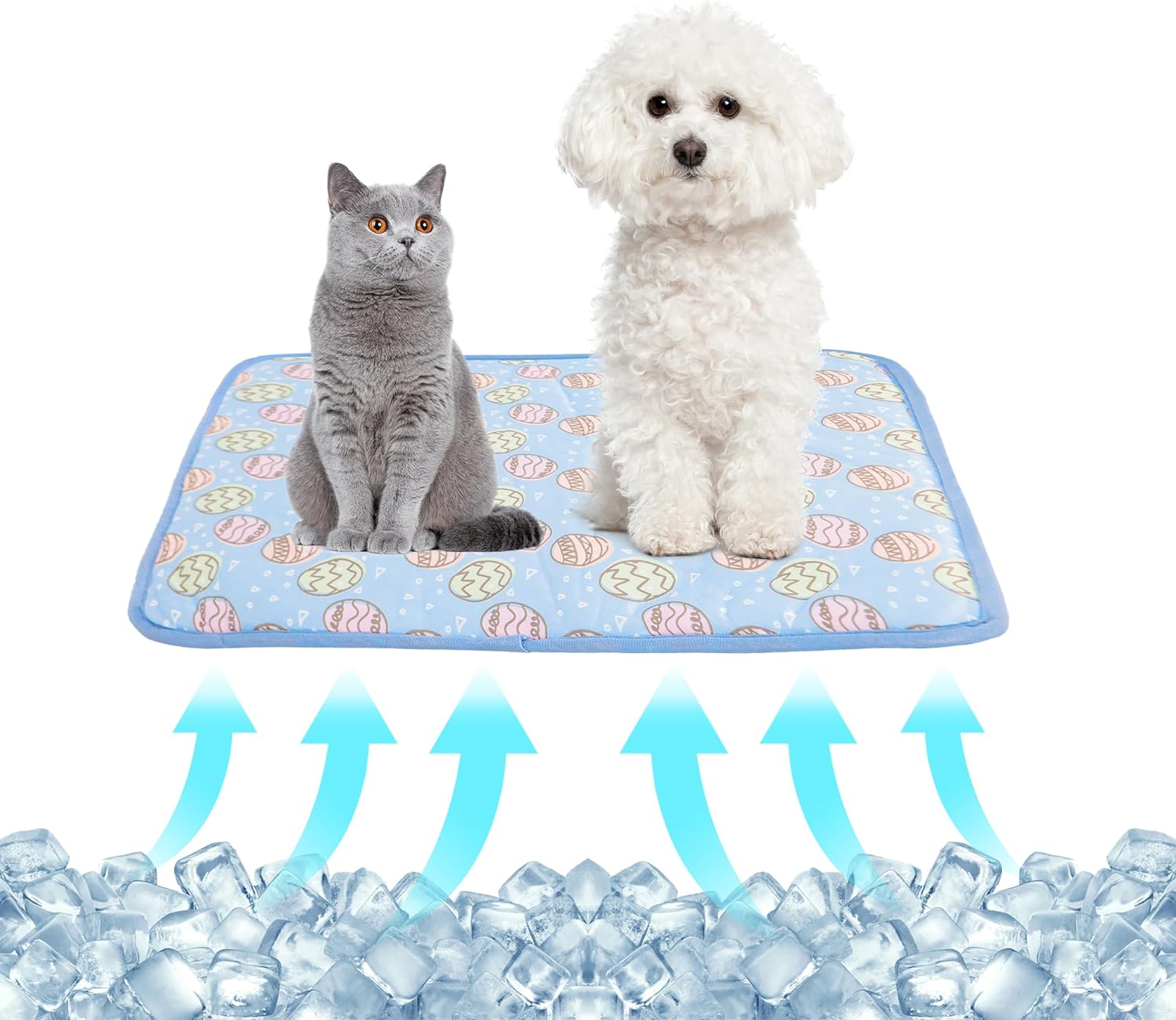 Cooling Mat for Cats and Dogs | Summer Cooling Pet Bed