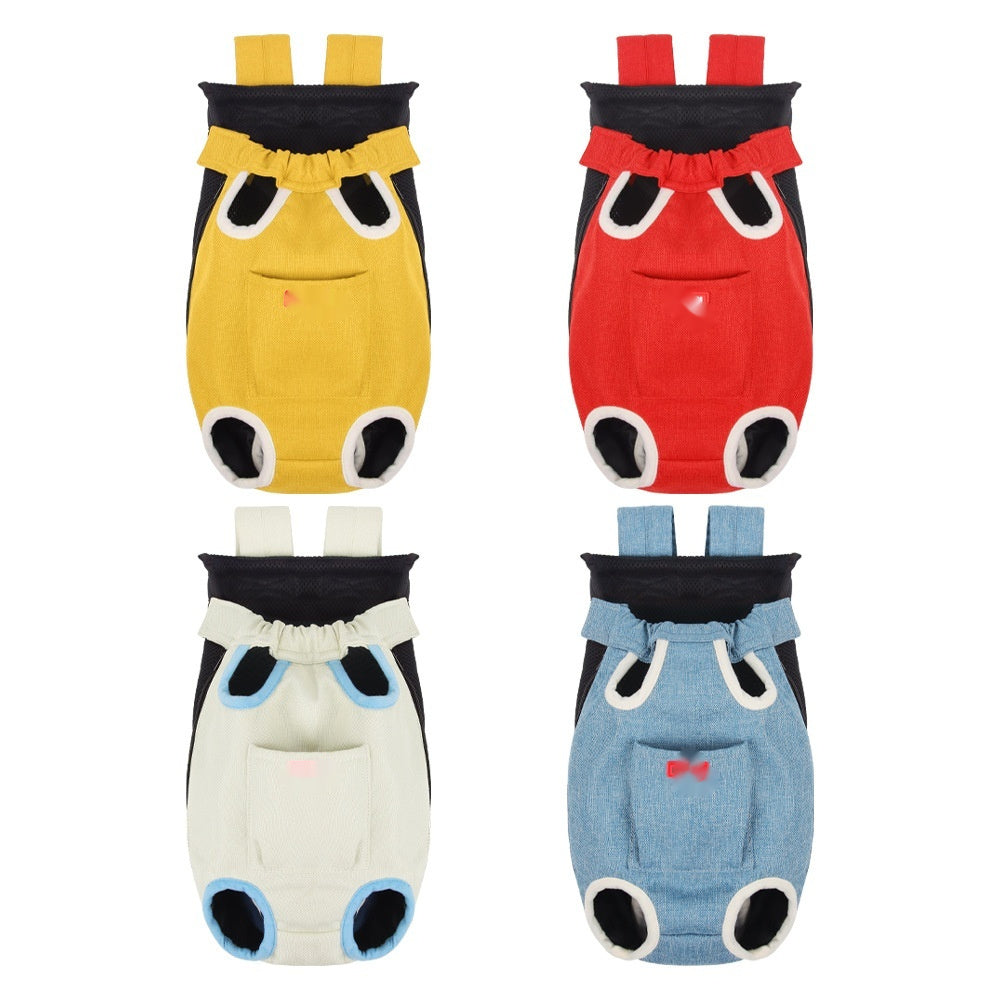 Breathable Pet Carrier Backpack Open Head Cat & Dog Shoulder Bag for Outdoor Use