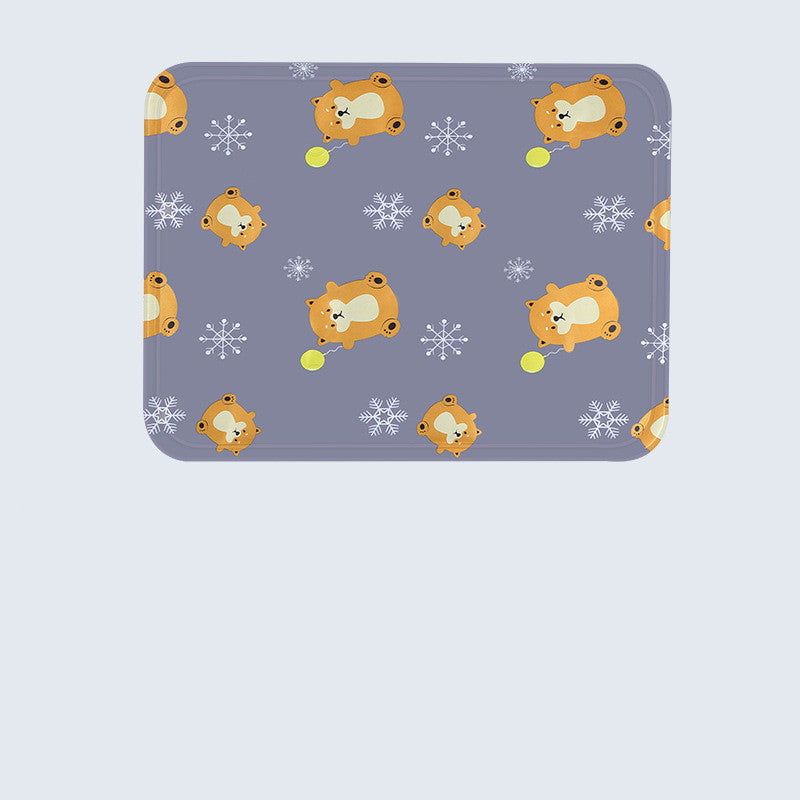 Pet Gel Ice Pad Cooling Mat for Dogs & Cats | Summer Pet Bed