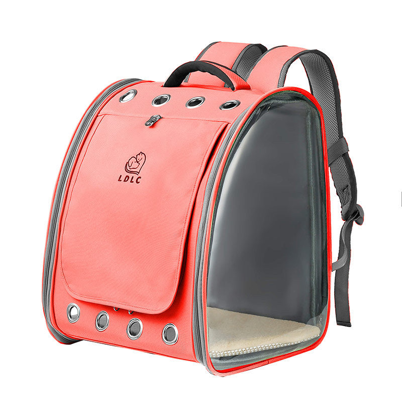 Transparent PVC Pet Backpack | Space Capsule Bubble Carrier