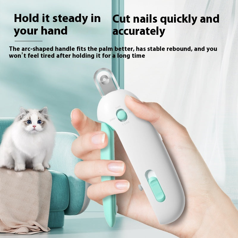 Cat Nail Scissors with Gravity Push Design | Safe Pet Nail Clipper