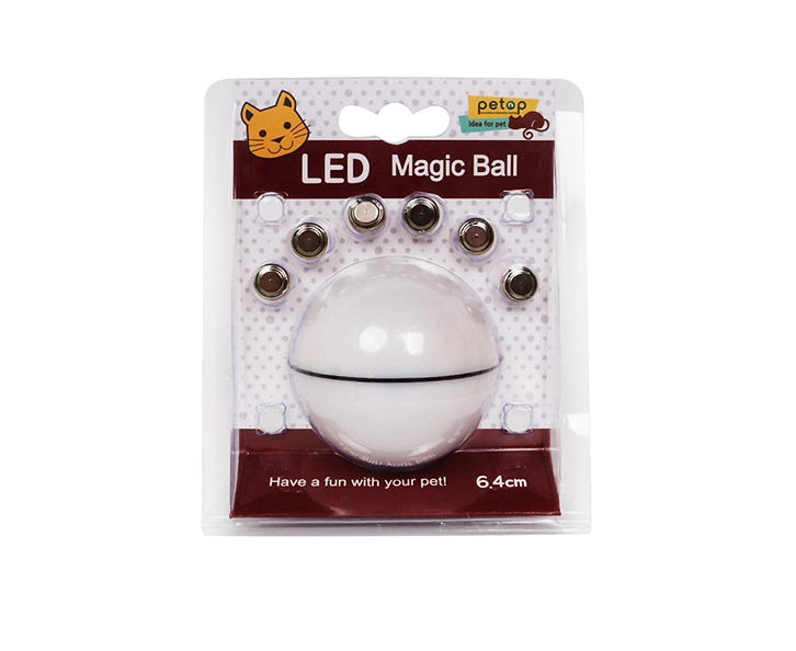 Interactive LED Cat Toy Ball Automatic Rolling Laser Pet Toy for Indoor Cats