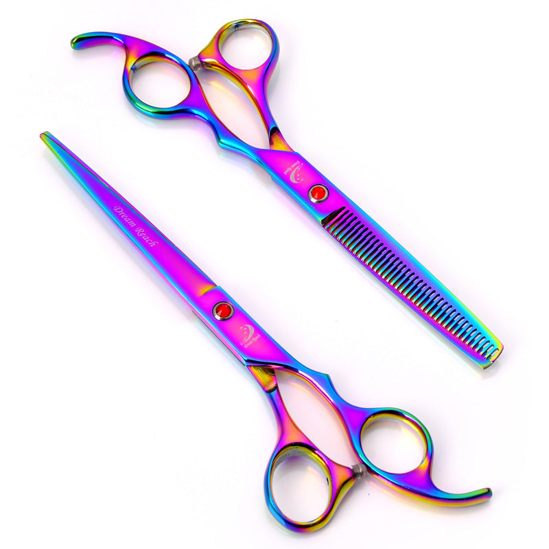 Pet Grooming Scissors Set Dog Cat Hair Cutting Tool Kit
