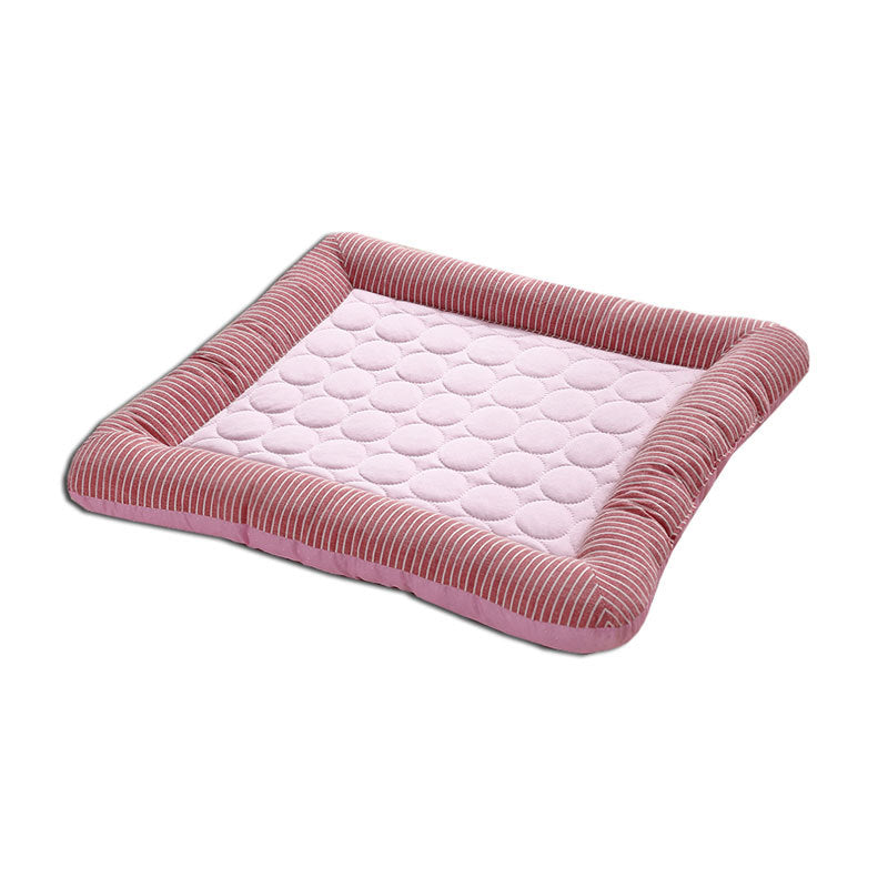 Pet Cooling Pad Bed for Dogs & Cats | Ice Silk Summer Cooling Mat