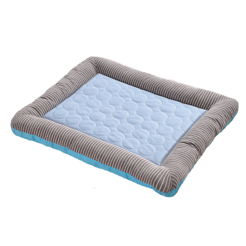 Pet Cooling Pad Bed for Dogs & Cats | Ice Silk Summer Cooling Mat