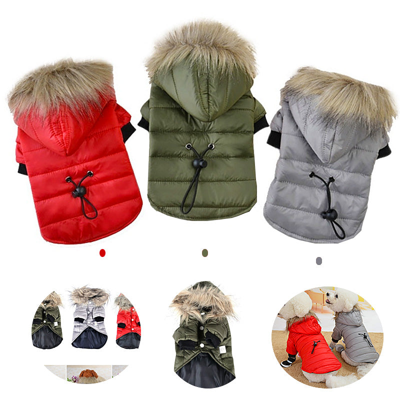 Pet Winter Sweater Dog Autumn Warm Clothes Cozy Outfit