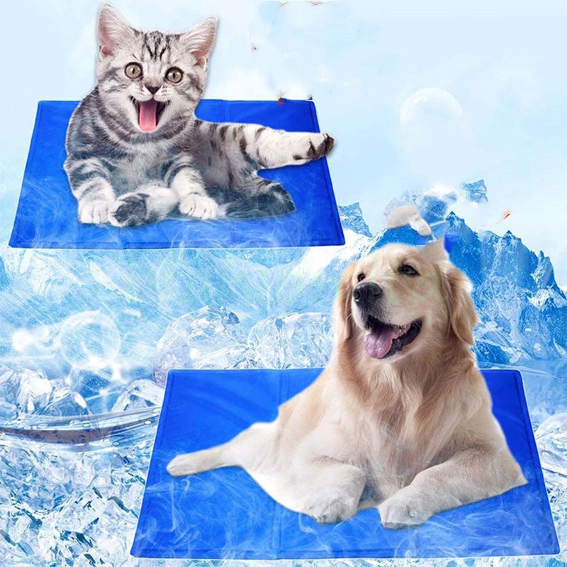 Pet Ice Pad Gel Cooling Mat for Dogs & Cats | Summer Cooling Bed