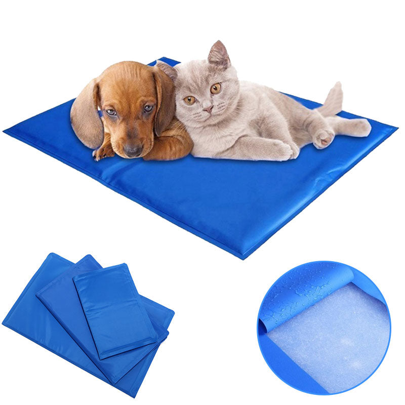Pet Ice Pad Gel Cooling Mat for Dogs & Cats | Summer Cooling Bed