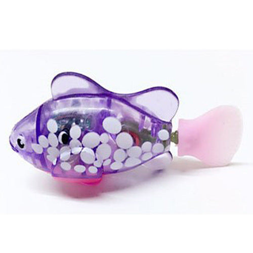 Interactive Electric Swimming Fish Toy for Cats | LED Robot Fish