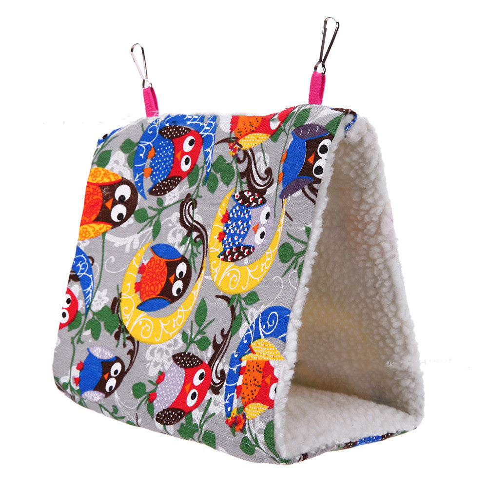 Bird Hammock Nest for Cage | Lamb Wool Sleeping Tent for bird