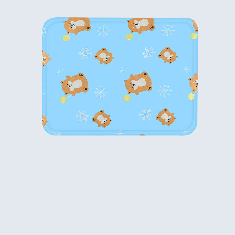 Pet Gel Ice Pad Cooling Mat for Dogs & Cats | Summer Pet Bed