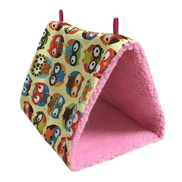 Bird Hammock Nest for Cage | Lamb Wool Sleeping Tent for bird