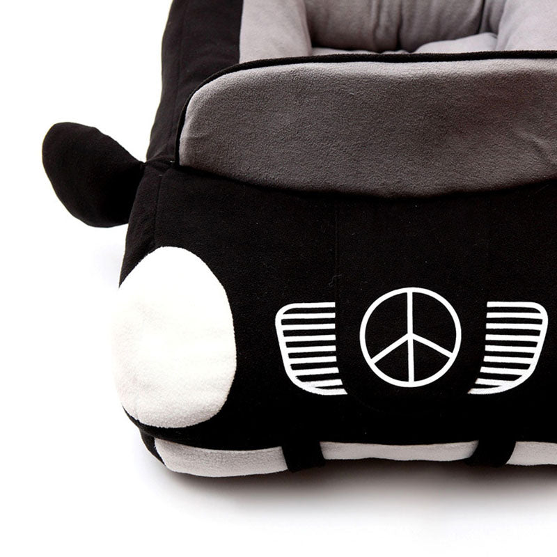 Luxury Car Pet Nest | Soft Dog Cat Car Seat Bed with PP Cotton