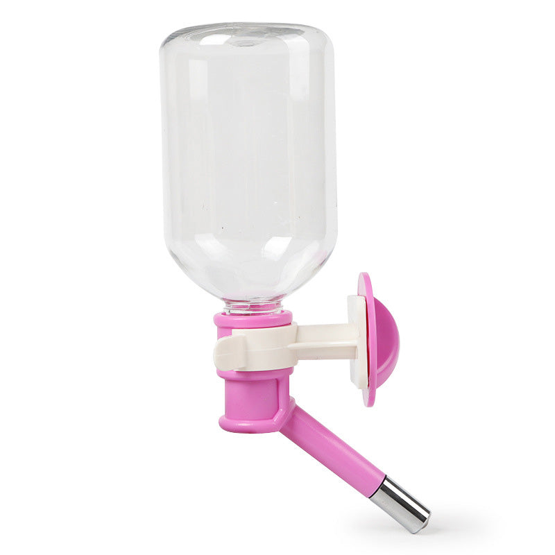 Pet Water Dispenser Nozzle — Leak-Proof Hanging Bottle for Dogs, Cats & Rabbits | 500ml