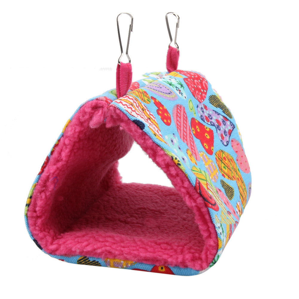 Bird Hammock Nest for Cage | Lamb Wool Sleeping Tent for bird