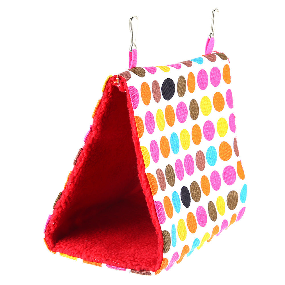 Bird Hammock Nest for Cage | Lamb Wool Sleeping Tent for bird