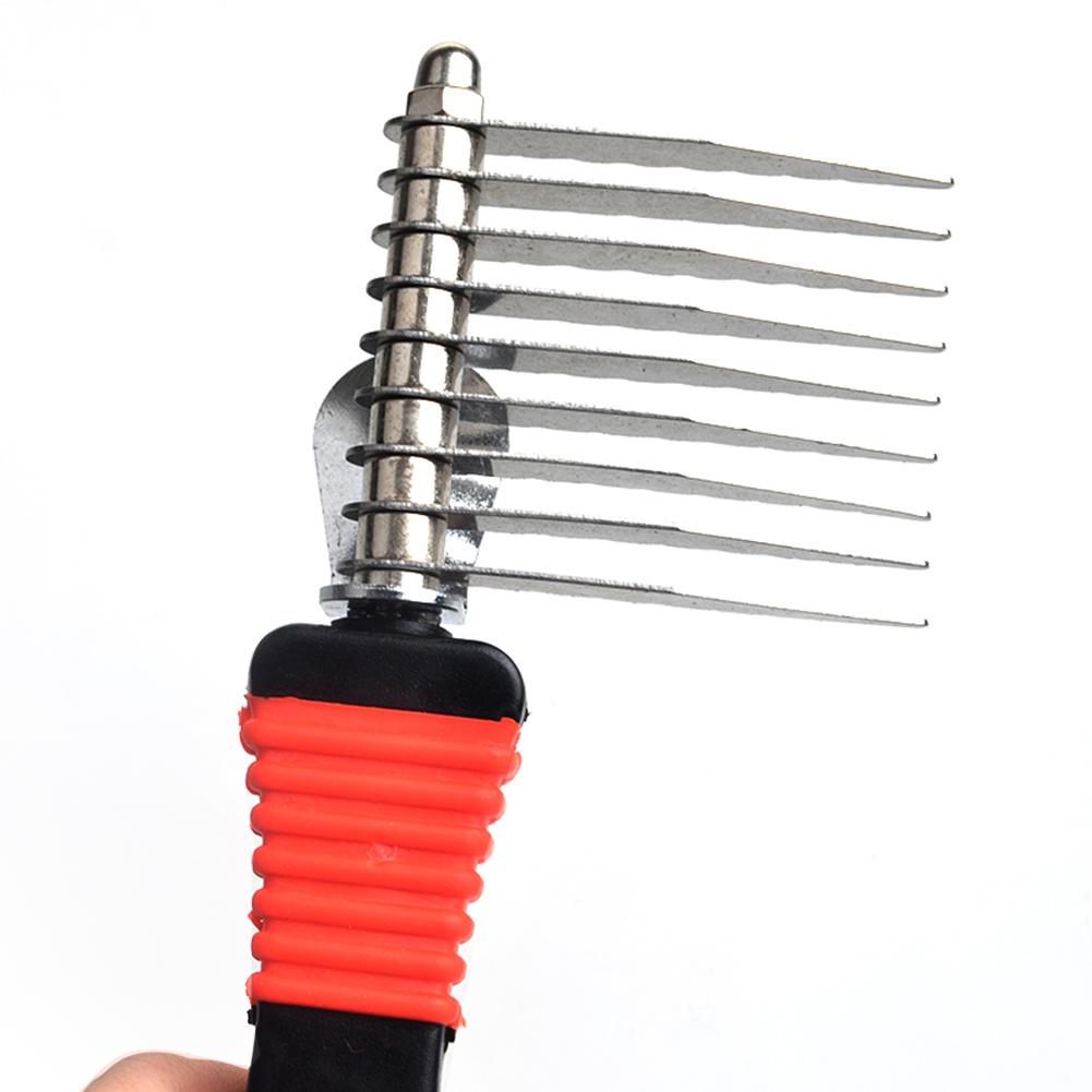 Pet Grooming Comb for Dogs & Cats Hair Removal Brush