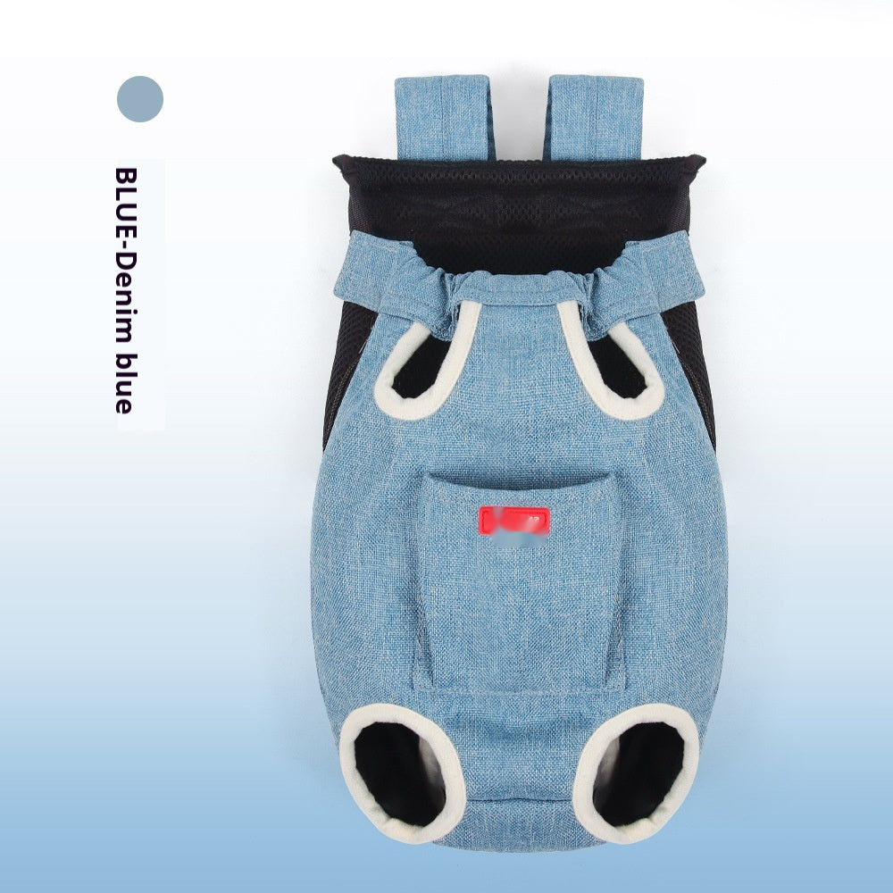 Breathable Pet Carrier Backpack Open Head Cat & Dog Shoulder Bag for Outdoor Use
