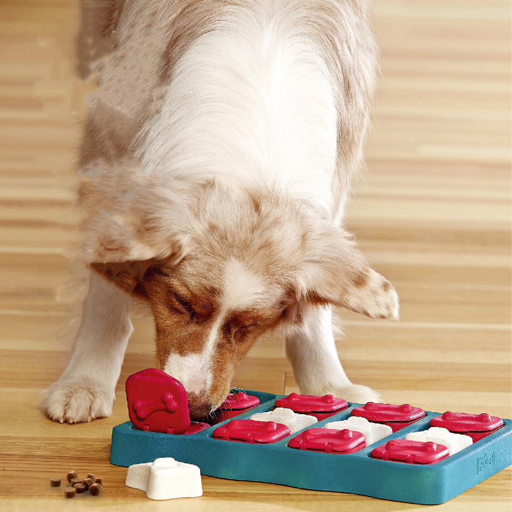 Pet Treat Dispensing Box Toy | Interactive Moving Leaky Food Toy