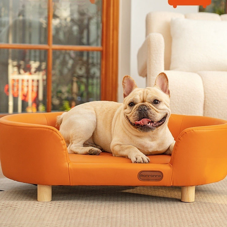 Washable Dog Sofa Bed Removable Pet House Comfortable Indoor Pet Sofa Bed