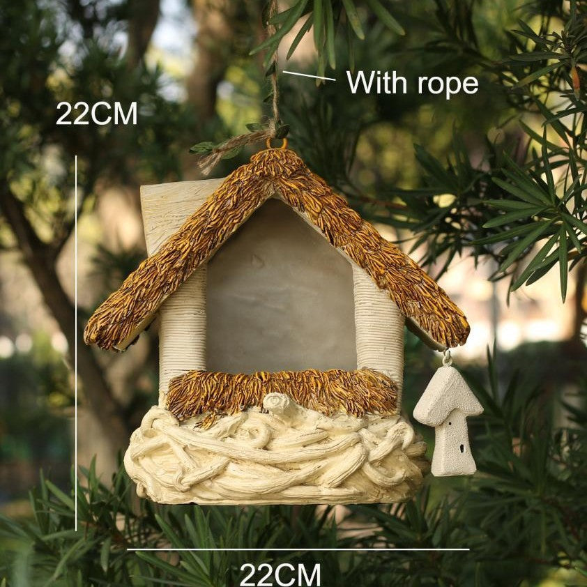Bird House Bird Nest Garden Decoration Balcony Courtyard Tree Pendant Outdoor Decoration