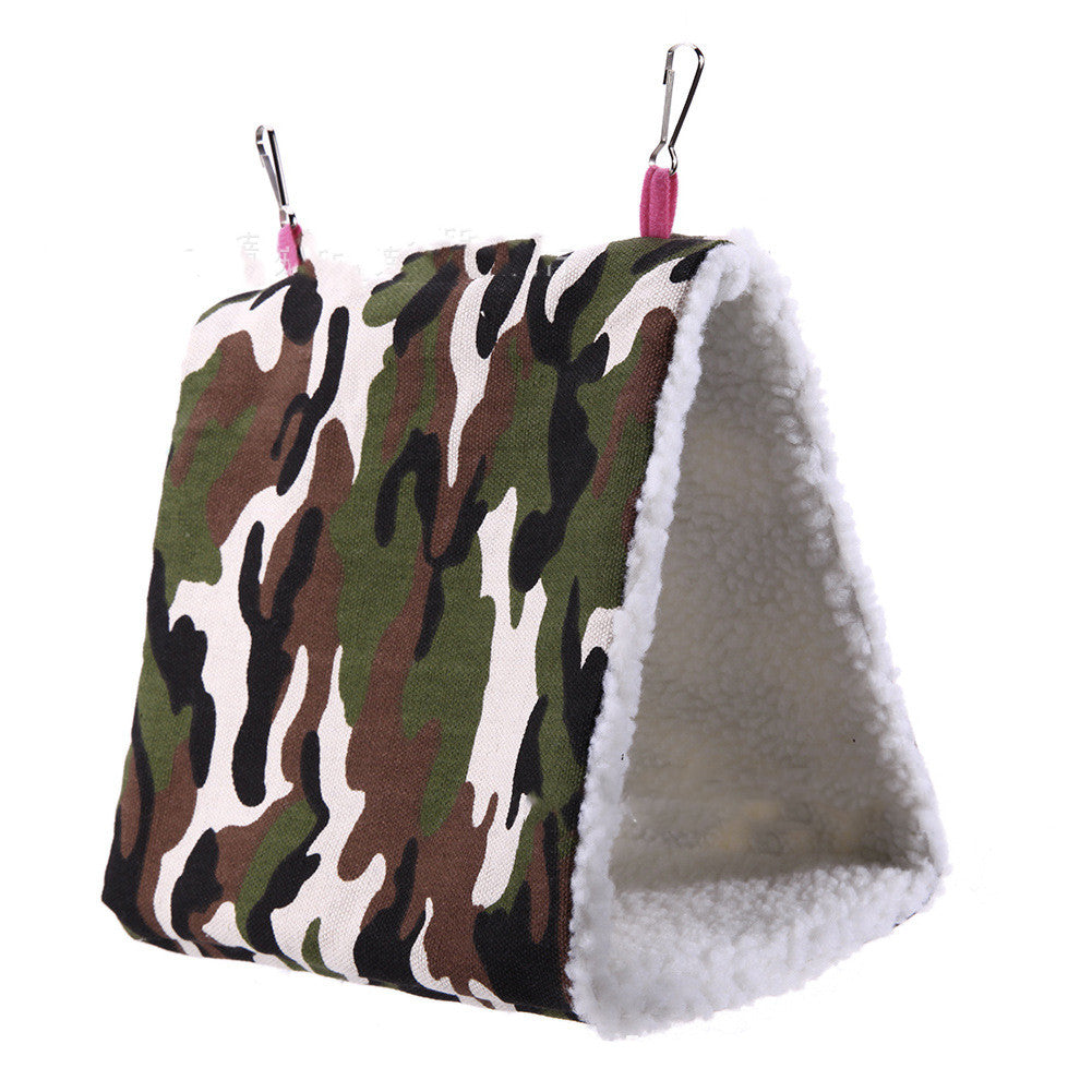 Bird Hammock Nest for Cage | Lamb Wool Sleeping Tent for bird