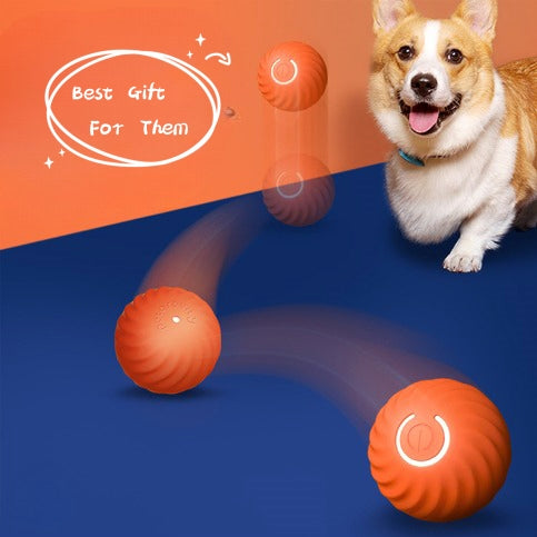 Durable Rubber Dog Chew Ball Toy Bite Resistant Puppy Training Toy