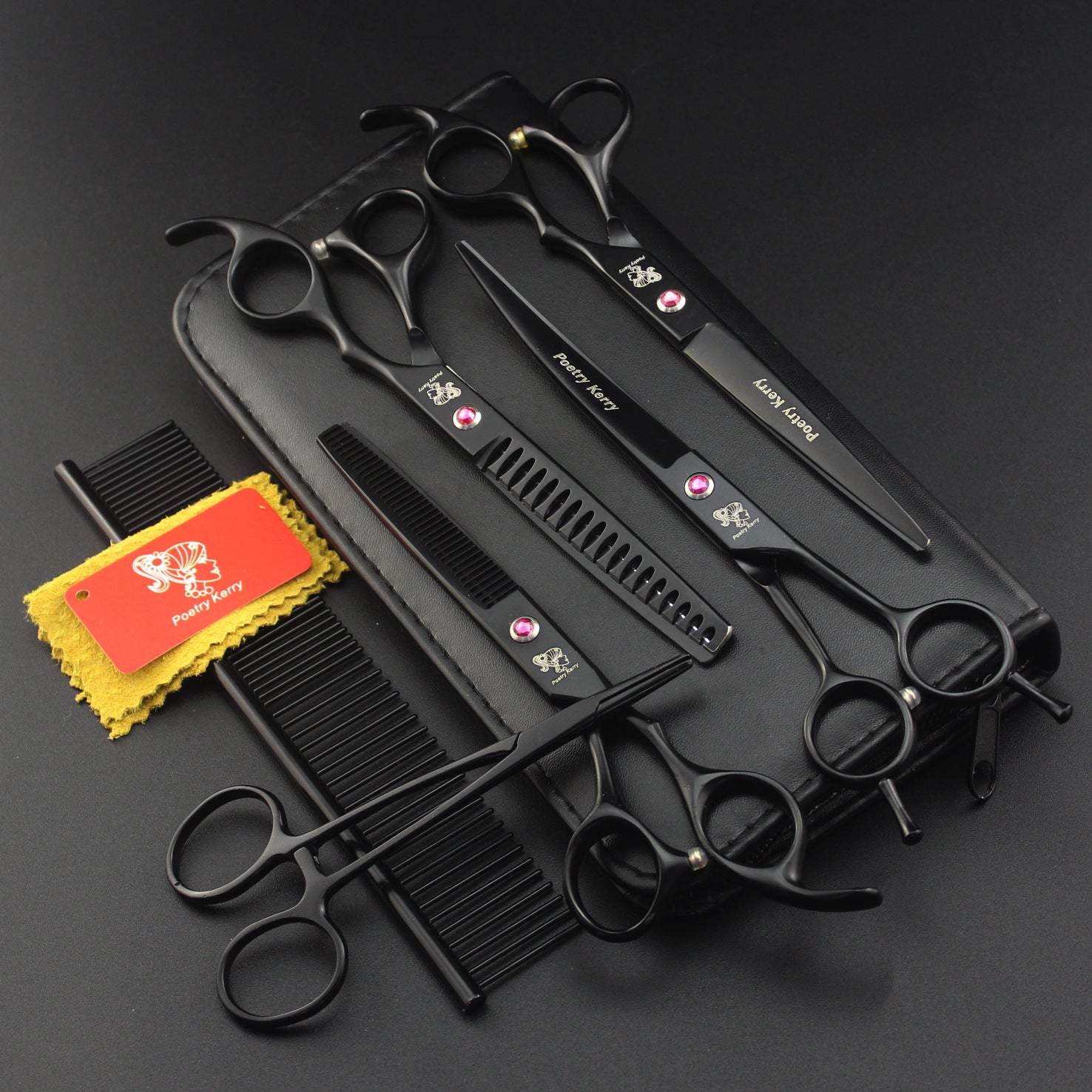 Pet Grooming Scissors Dog Cat Hair Cutting Stainless Steel Tool