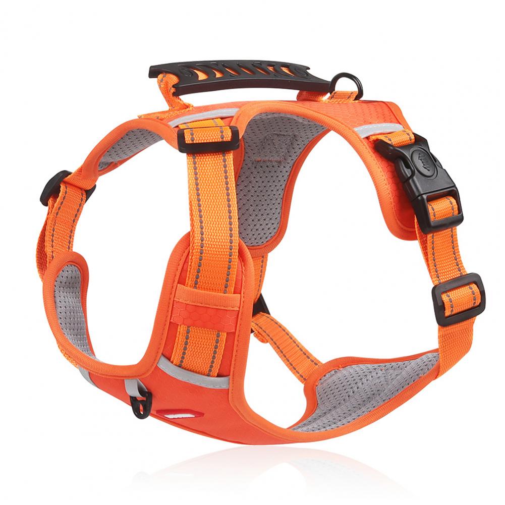No Pull Dog Harness Breathable Reflective Pet Vest for Small & Large Dogs Adjustable Training Harness