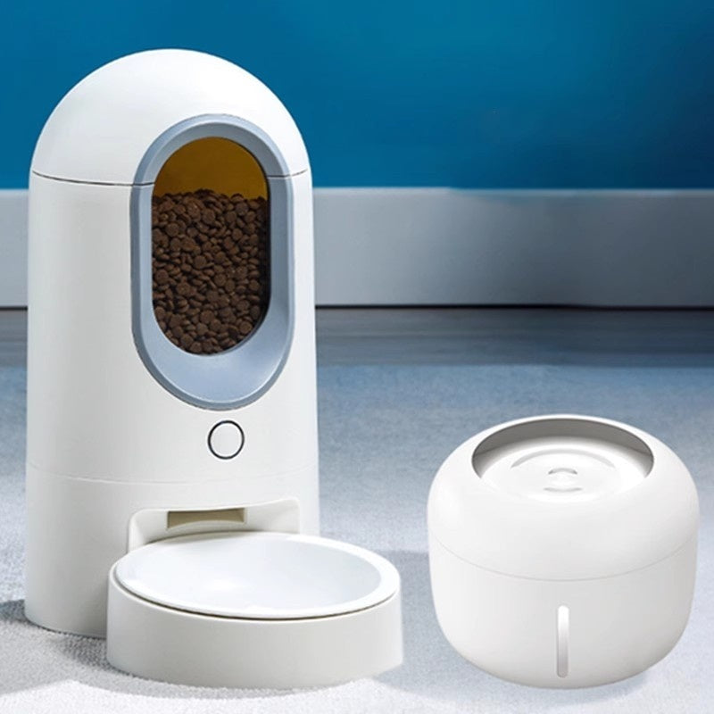 Intelligent Pet Feeder Smart Timer Dog Cat Food Dispenser