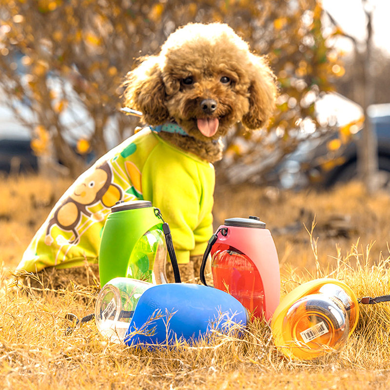 Portable Dog Water Bottle |Pet Drinking Bowl Dispenser for Dogs & Cats