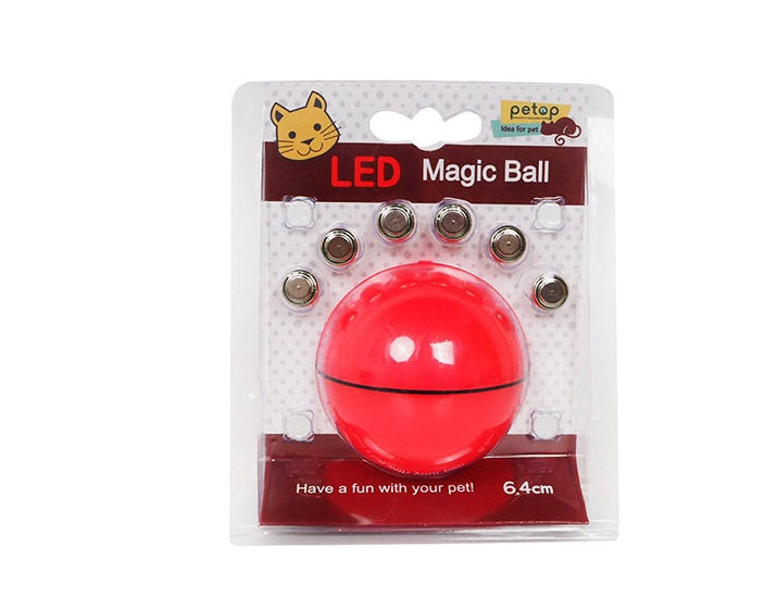 Interactive LED Cat Toy Ball Automatic Rolling Laser Pet Toy for Indoor Cats