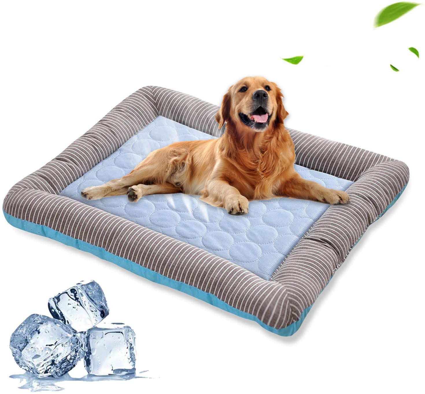 Pet Cooling Pad Bed for Dogs & Cats | Ice Silk Summer Cooling Mat