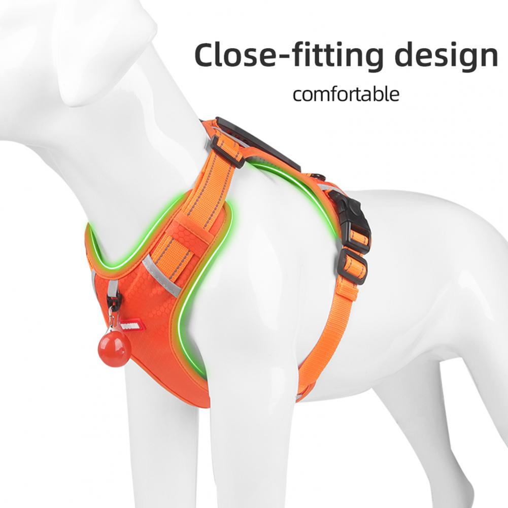 No Pull Dog Harness Breathable Reflective Pet Vest for Small & Large Dogs Adjustable Training Harness