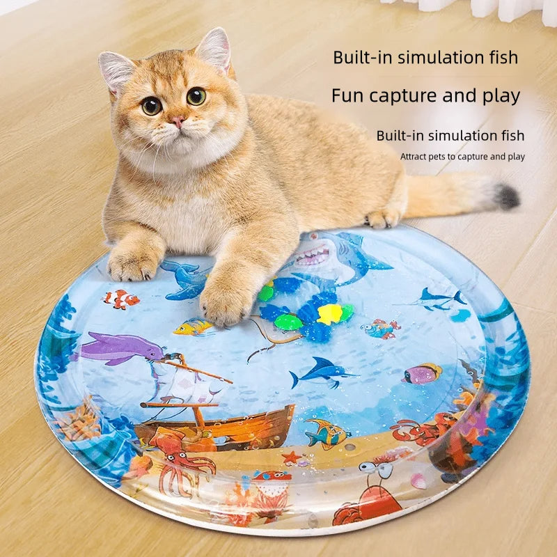 Summer Cooling Pet Water Bed Cushion for Dogs & Cats