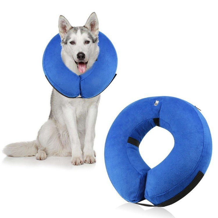 Inflatable Pet Recovery Collar | Soft Cone Alternative for Dogs & Cats