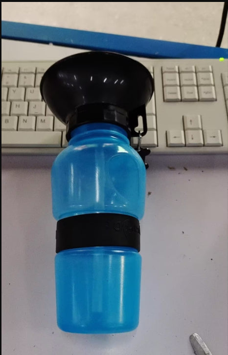 Portable Pet Water Bottle 500ml | Travel Dog & Cat Water Dispenser