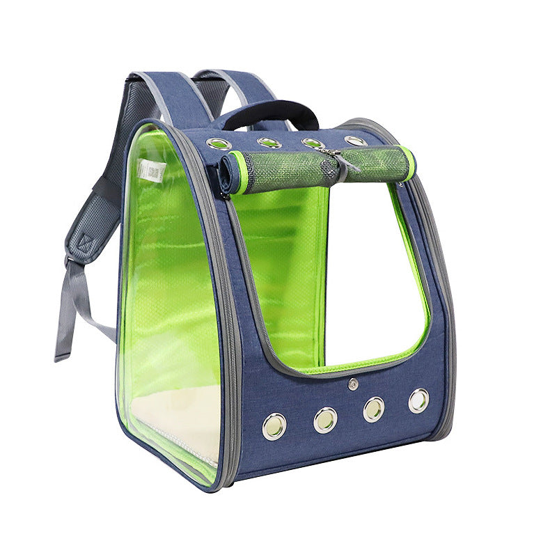 Transparent PVC Pet Backpack | Space Capsule Bubble Carrier