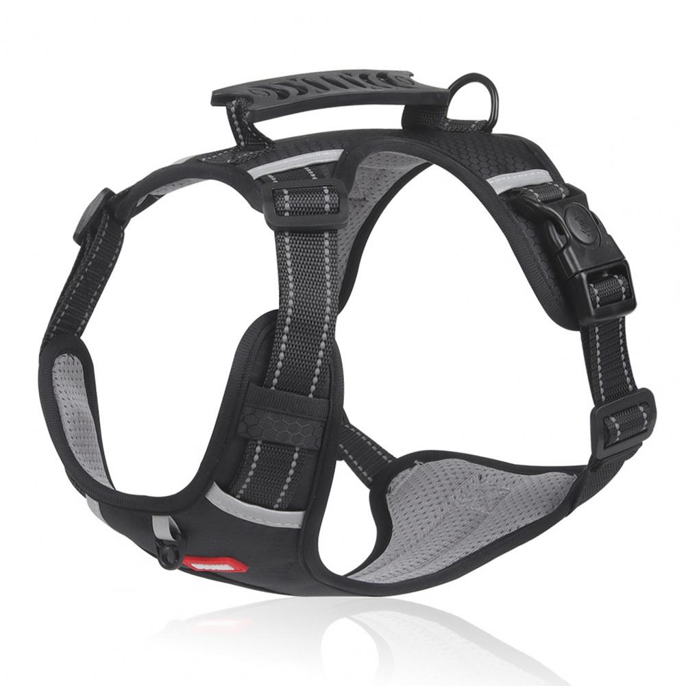 No Pull Dog Harness Breathable Reflective Pet Vest for Small & Large Dogs Adjustable Training Harness