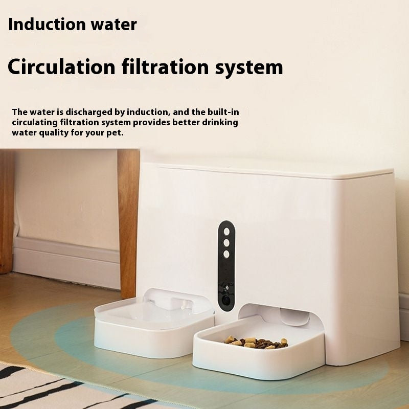 Smart Automatic Pet Feeder & Water Dispenser for Cats & Dogs