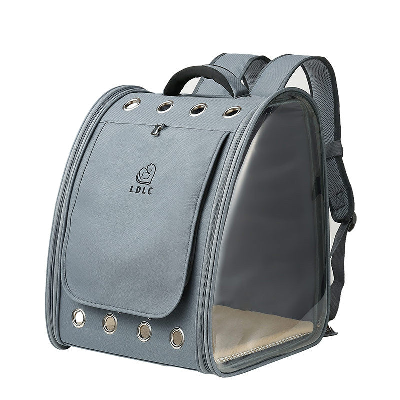 Transparent PVC Pet Backpack | Space Capsule Bubble Carrier