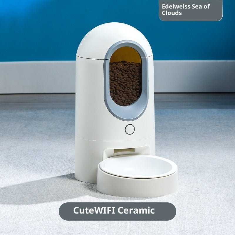 Intelligent Pet Feeder Smart Timer Dog Cat Food Dispenser
